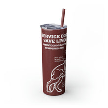 Skinny Tumbler with Straw, 20oz